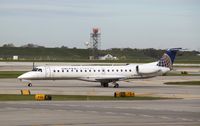N14974 @ KORD - EMB-145LR - by Mark Pasqualino
