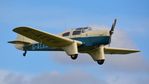 G-AEEG @ EGTH - 43. G-AEEG in display mode at the rousing season finale Race Day Air Show at Shuttleworth, Oct. 2014.