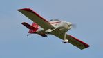 G-IIXF @ EGTH - 44. G-IIXF in display mode at the rousing season finale Race Day Air Show at Shuttleworth, Oct. 2014.