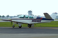 N5646K @ KLAL - Beech P35 Bonanza [D-7309] Lakeland-Linder~N 15/04/2010 - by Ray Barber