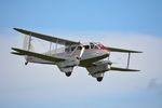 G-AGSH @ EGTH - 43. G-AGSH in display mode at the rousing season finale Race Day Air Show at Shuttleworth, Oct. 2014.
