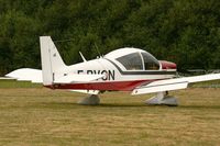F-BVCN @ LFES - Robin HR-200-100 Club, Static display, Guiscriff airfield (LFES) open day 2014 - by Yves-Q
