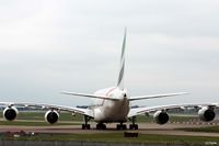 A6-EDS @ EGCC - Manchester - by Clive Pattle