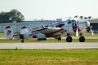 N8640E @ KLAL - Beech C-45H Expeditor [AF-510] (Grimes Flying Laboratory) Lakeland-Linder~N 15/04/2010