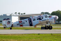N8640E @ KLAL - Beech C-45H Expeditor [AF-510] (Grimes Flying Laboratory) Lakeland-Linder~N 15/04/2010