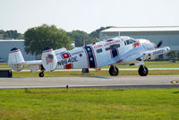 N8640E @ KLAL - Beech C-45H Expeditor [AF-510] (Grimes Flying Laboratory) Lakeland-Linder~N 15/04/2010