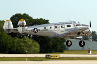 N9550Z @ KLAL - Beech C-45H Expeditor [AF-586] Lakeland-Linder~N 16/04/2010