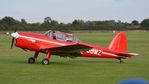 G-BBMZ @ EGTH - 1. G-BBMZ preparing to depart the rousing season finale Race Day Air Show at Shuttleworth, Oct. 2014