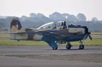 N14113 @ EGFH - Visiting Fennec aircraft in French Air Force markings. - by Roger Winser
