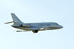 OY-SIR @ EGGW - 2001 Dassault Falcon 2000, c/n: 173 at Luton - by Terry Fletcher