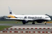 G-OZBR @ EGCC - In action at Manchester - by Clive Pattle
