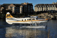 C-FODH @ CYWH - Taxiing in after landing. - by kenvidkid