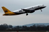 G-OZBY @ EGCC - Take off at Manchester - by Clive Pattle