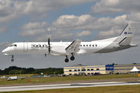 SE-LRA @ EGLF - Saab demo aircraft. - by kenvidkid