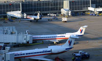 N619AE @ KDFW - At the gate DFW - by Ronald Barker