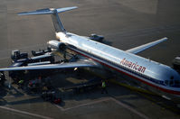 N7520A @ KDFW - At the gate DFW - by Ronald Barker