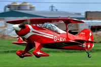G-FCUK @ EGBR - Hot landing