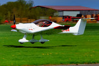 G-CENA @ EGBR - landing