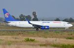 SU-GCO @ LIRF - Egyptair B738 still in old colours. - by FerryPNL