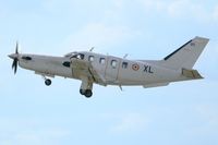 93 @ LFOA - Socata TBM-700A, Take off rwy 24, Avord air base 721 (LFOA) Open day 2012 - by Yves-Q