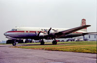 OY-STY @ EKCH - Copenhagen Kastrup 3.7.71 - by leo larsen