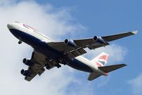 G-CIVA @ EGLL - Boeing 747-436 [27092] (British Airways) Home~G 23/04/2013. On approach 27R.