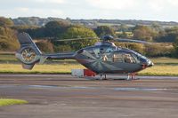 G-OPAH @ EGFH - Interesting colour scheme on visiting helicopter operated by VLL Ltd. - by Roger Winser