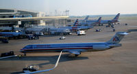 N9681B @ KDFW - Pushback DFW - by Ronald Barker