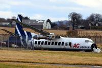 G-BMXD @ EGPH - On the dump at Edinburgh Airport EGPH - it was scrapped on-site with a JCB shovel in June 2015 and is no more. - by Clive Pattle
