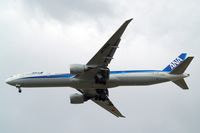 JA785A @ EGLL - Boeing 777-381ER [37951] (All Nippon Airlines) Home~G 19/04/2013. On approach 27R. - by Ray Barber