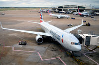 N389AA @ KDFW - Gate A34 DFW - by Ronald Barker
