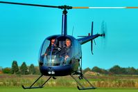 G-BSCE @ EGNY - Close encounter!