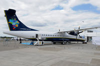 F-WWEG @ EGLF - On static display at FIA 2014, became PR-AQQ. - by kenvidkid