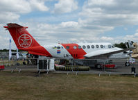LN-KYV @ EGLF - On static display at FIA 2014. - by kenvidkid