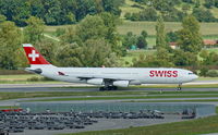HB-JMO @ LSZH - Swiss, is here taxiing at Zürich-Kloten(LSZH) - by A. Gendorf