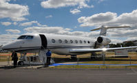 N650GD @ EGLF - On static display at FIA 2014. - by kenvidkid