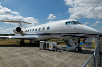 N650GD @ EGLF - On static display at FIA 2014. - by kenvidkid