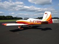 D-EYMA @ EDLT - parking - by Volker Leissing