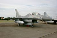 FB-21 @ LFRH - Belgian Air Force General Dynamics F-16BM Falcon, Static display, Lann Bihoué Naval Air Base (LFRH-LRT) Open day 2012 - by Yves-Q