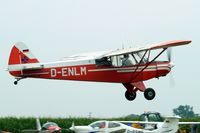 D-ENLM @ EDMT - Piper L-18C-95 Super Cub [18-1592] Tannheim~D 24/08/2013 - by Ray Barber