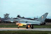 ZK329 @ EGQS - Another shot of ZK329 during an Exercise Joint Warrior 14-2  dusk departure from RAF Lossiemouth whilst coded FH of No.1 Sqn RAF. Apols for the poor light picture quality. - by Clive Pattle