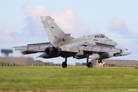 ZA461 @ EGQS - About to touch down at RAF Lossiemouth, whilst coded '026' with the based 15 R Sqn - by Clive Pattle