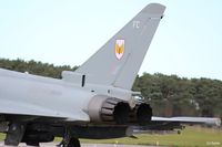 ZK335 @ EGQS - Close up tail detail at RAF Lossiemouth whilst coded 'FC' of the resident No. 1 Sqn RAF - by Clive Pattle