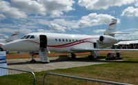 F-HLXS @ EGLF - On static display at FIA 2014. - by kenvidkid