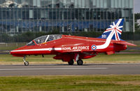 XX325 @ EGLF - Arriving at Farnborough from Fairford. - by kenvidkid