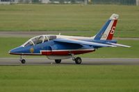 E88 @ LFPB - Dassault-Dornier Alpha Jet E (F-TELL), Athos 06 of Patrouille De France 2013, Paris-Le Bourget (LFPB-LBG) Air Show 2013 - by Yves-Q