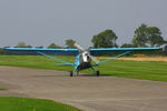 G-AIBW @ EGBR - at Breighton's Heli Fly-in, 2014 - by Chris Hall