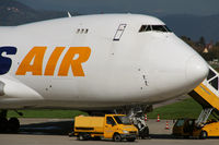 N415MC @ LOWG - Atlas Air B747-400F @ GRZ - by Stefan Mager