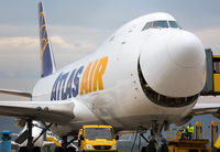 N497MC @ LOWG - Two Boeing 747 @ LOWG.