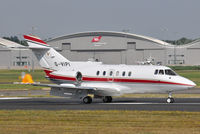 G-VIPI @ EGLF - Executive arrival. - by kenvidkid
